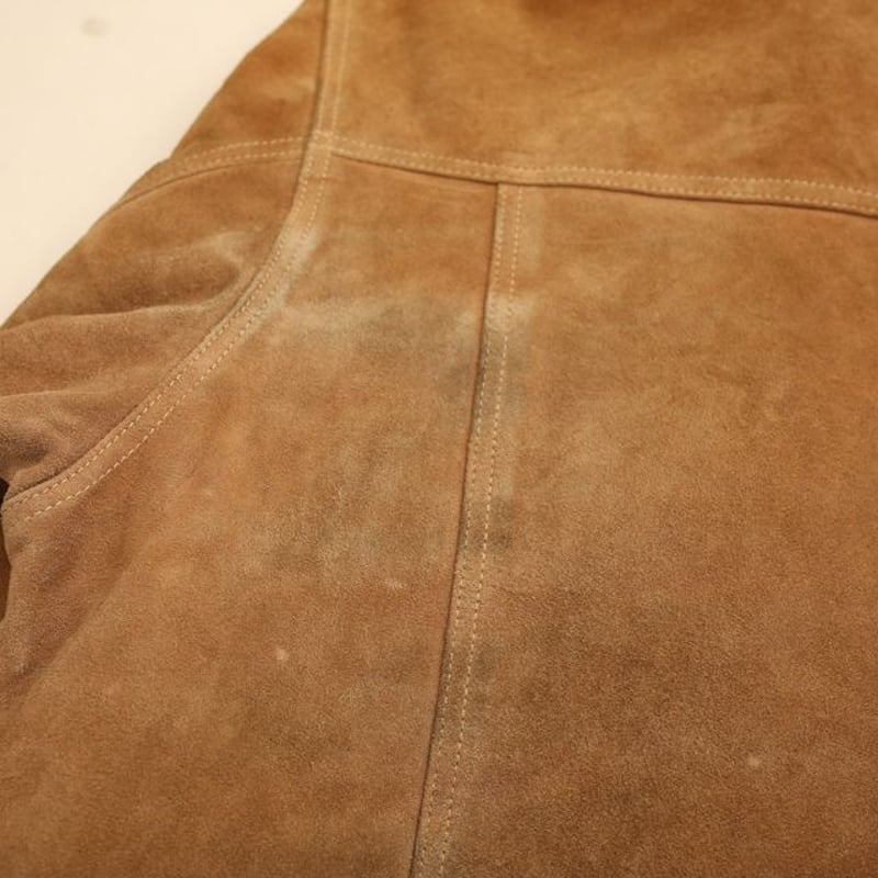 70s LEVI'S SUEDE LEATHER BOA VEST リーバイス 70's Levi's corduroy boa vest