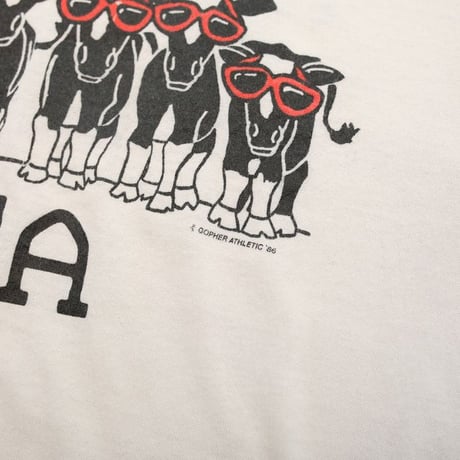 80s Animal Print T-Shirt MADE IN USA