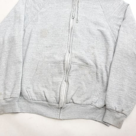 70-80s Van Cort Thermal Lined Full Zip Sweat Hoodie