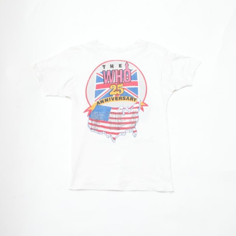 THE WHO 25th Anniversary T-Shirt | Strato