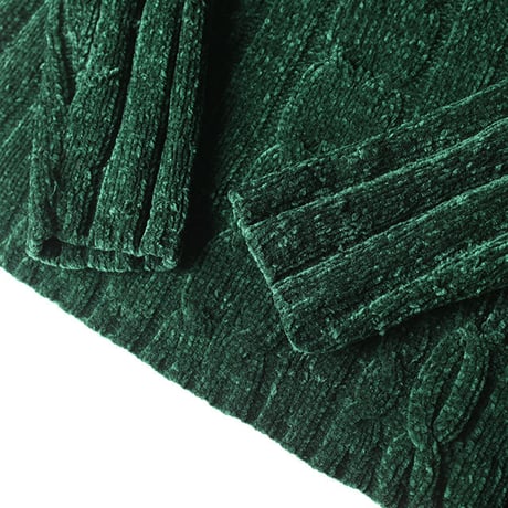 Velvet Turtle Neck Sweater