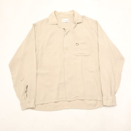 60s VAN HEUSEN Rayon Loop Shirt