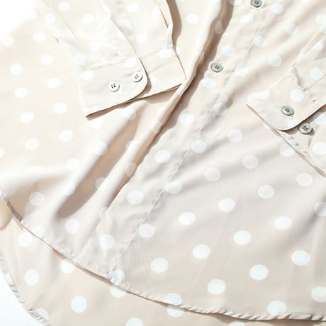 Dot Rayon L/S Shirt