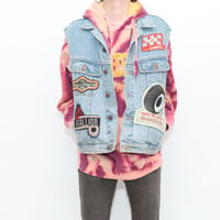 Patch Custom Denim Vest