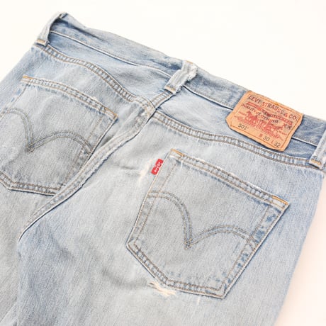 Levi's 501 Damage Denim Pants