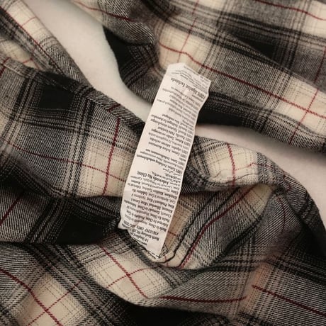 Ombre Plaid Cotton Flannel Shirt