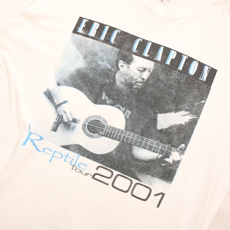 2001 JAPAN TOUR エリッククラプトン REPTILE 半袖 シャツ Eric