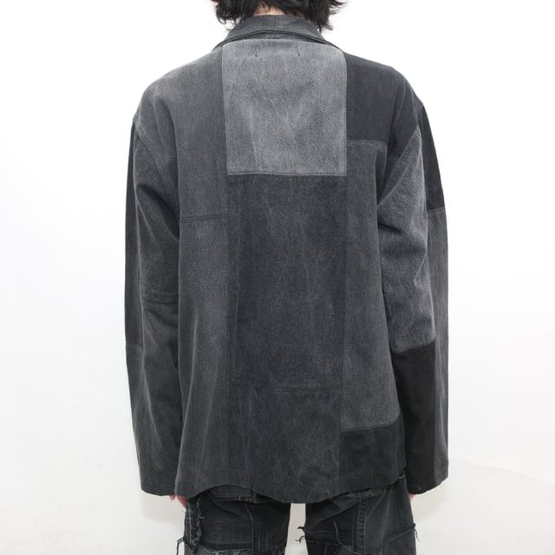 Carhartt Patchwork Remake Black Denim Jacket |