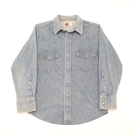 80's BIG MAC Denim Western Shirt MADE IN USA