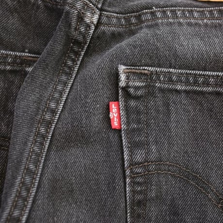 Levi's 501 Black Denim Pants