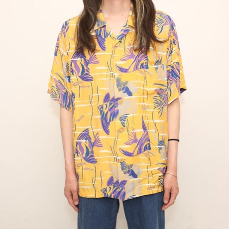 Hanauma Bay Rayon Aloha Shirt