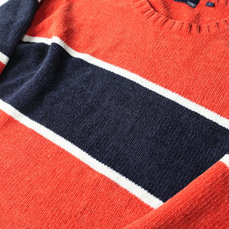 Velours Border knit