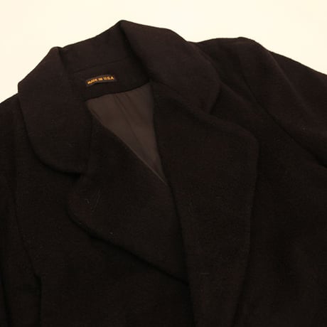 Double-Breasted Chesterfield Coat MADE IN USA