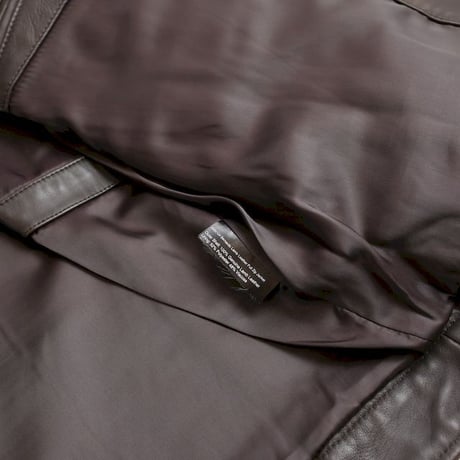 Bernardo Brown Lamb Leather Jacket