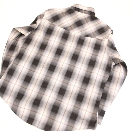 ELY Ombre Checked Western L/S Shirt