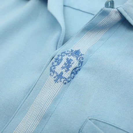 Da Vinci Open Collar Rayon Shirt