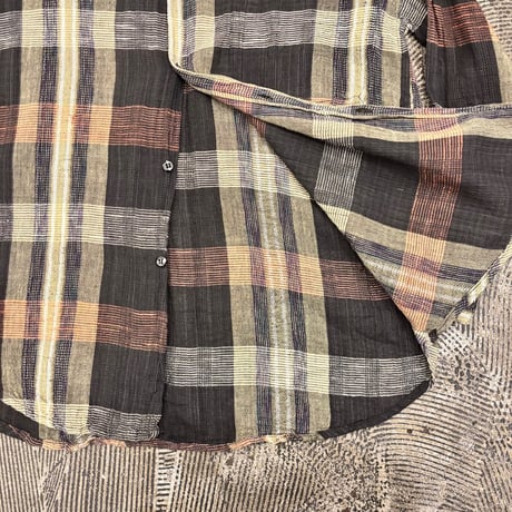 Goouch Indian Cotton Plaid Shirt