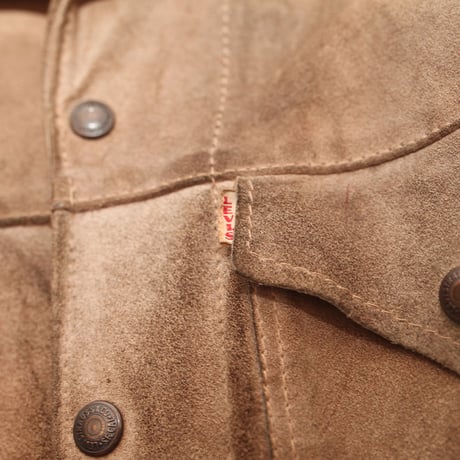50s Levis Short Hornn Suede Jacket