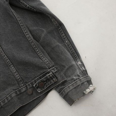 80's Levi's 70506-0259 Black Denim Jacket