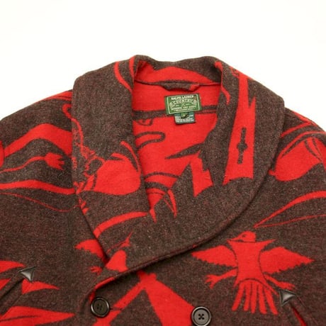 Ralph Lauren Country Blanket Coat 'Indian Head'
