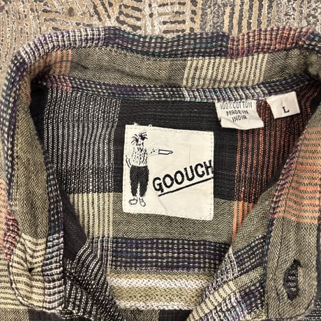 Goouch Indian Cotton Plaid Shirt