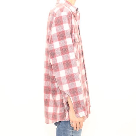 70's Sears Checked Flannel L/S Shirt
