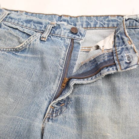70's Levi's 646 Damaged Flare Denim Pants