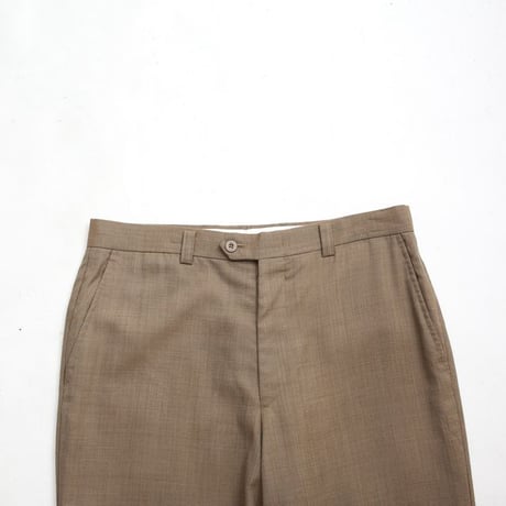 Pure New Wool Plaid Slacks