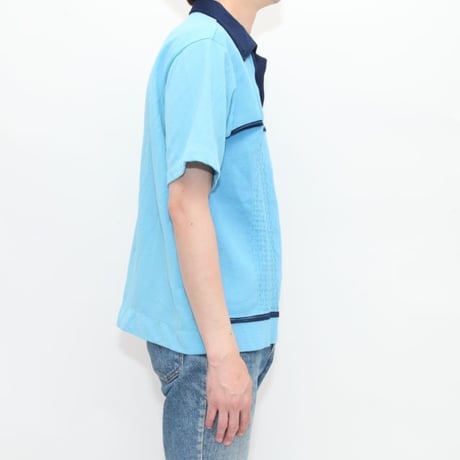 70's MONTGOMERY WARD Knit Polo Shirt