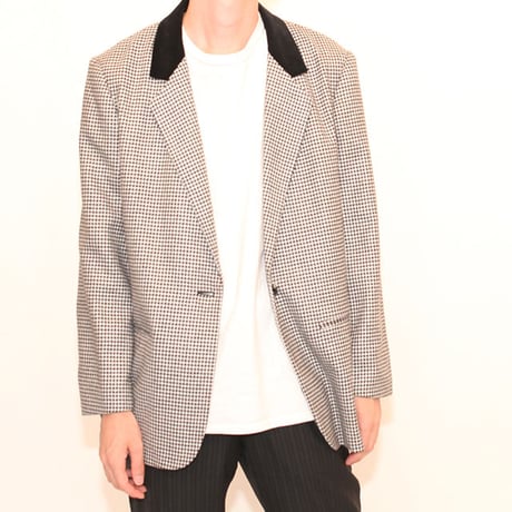 Hound's Tooth Tailored Jacket