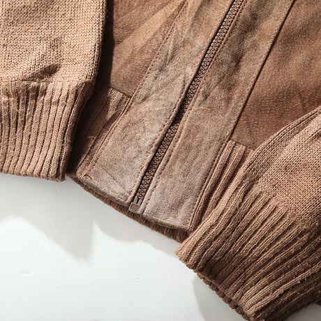 Vintage Zip Up Cardigan