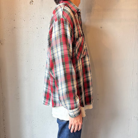 70s BIG MAC Cotton Heavy Flannel Shirt