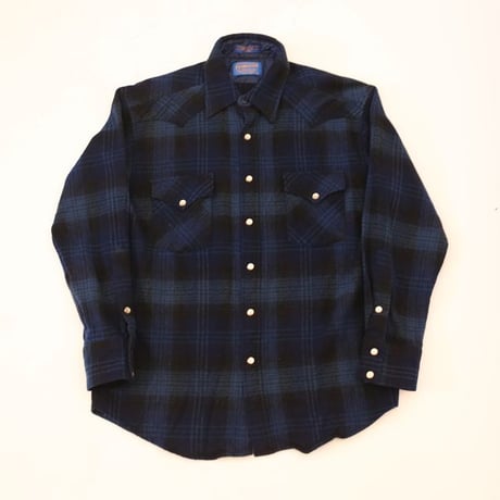 Pendleton Checked Wool Western L/S Shirt