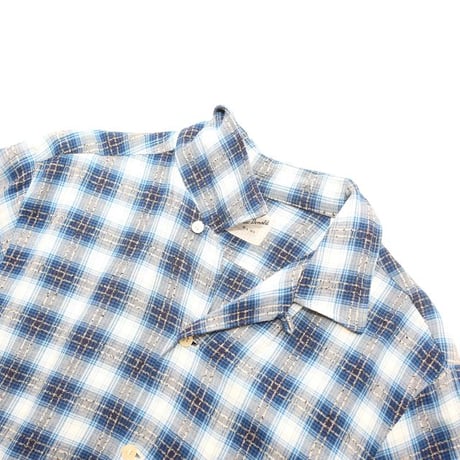 60s Sandy Mac Donald Open Collar Rayon Shirt