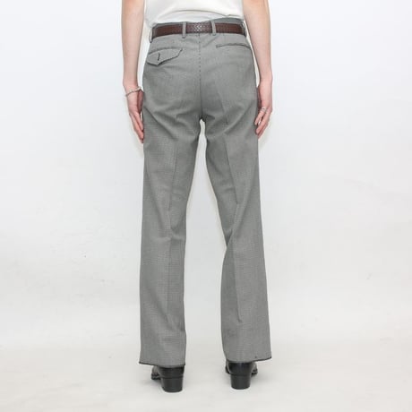 1Tuc Plaid Slacks
