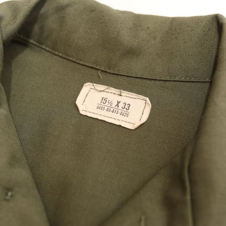 80s US.ARMY OG507 Utility Shirt
