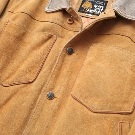 Suede Leather Trucker Jacket