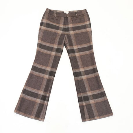 L.L.BEAN Wool Check Slacks