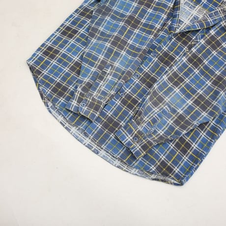Print Flannel Plaid Shirt