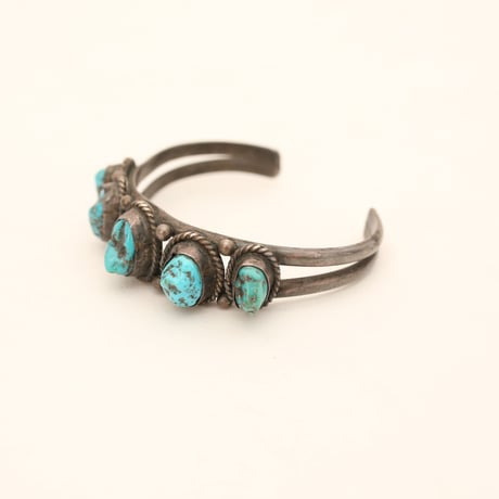 50’s Turquoise Silver  Bangle