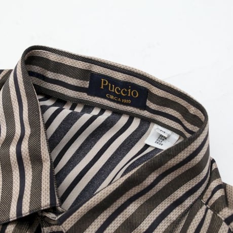 Silk Stripe L/S Shirt