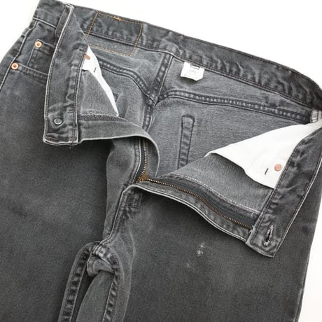 Levi's 505 Black Denim Pants MADE IN USA