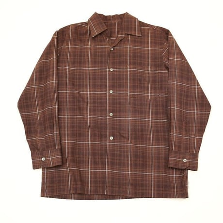 Checked Pattern L/S Shirt