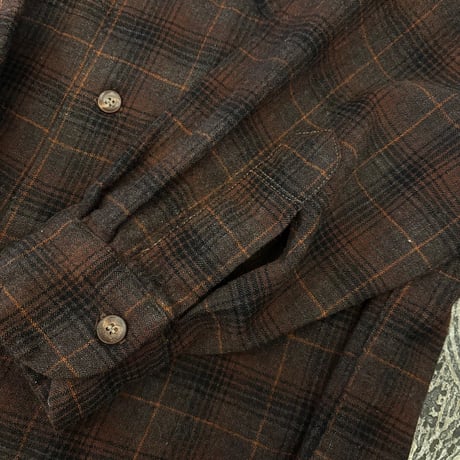 60s Pendleton Plaid Loop Shirt
