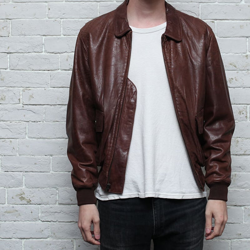ジャケット・アウター Banana Republic Leather blouson J.K.T Banana Republic Leather Jacket | Strato