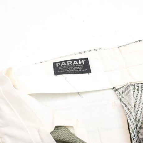 70's Plaid Flared Pants