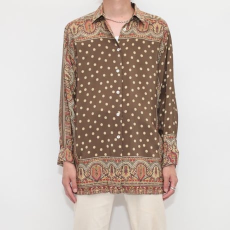 Rayon L/S Shirt MADE IN ITALY