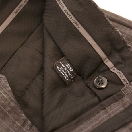 Slim Fit Striped Slacks