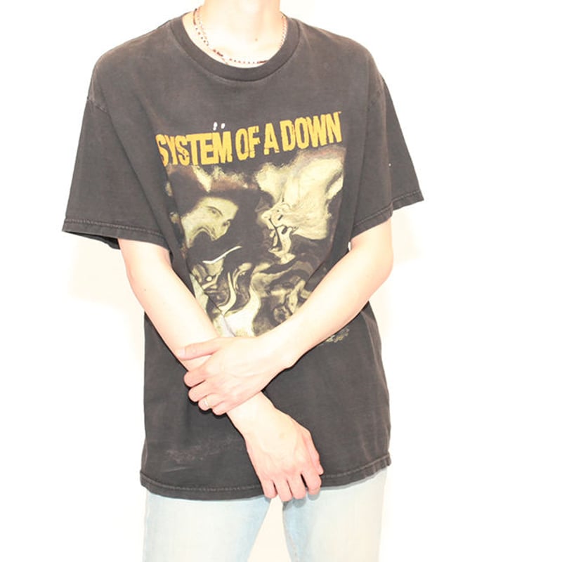 90s system of a down Tシャツ 90s LISTEN TO SYSTEM OF A DOWN T-shirt【仙台店】 | What'z up
