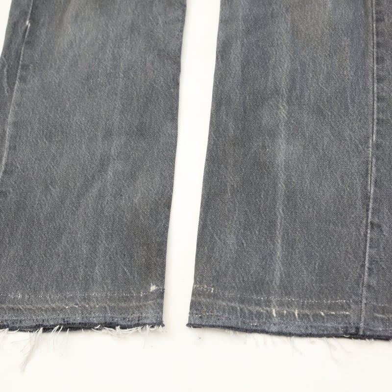 80's Levi's 701 Black Denim Pants Student Model 80's Levi's 701 Black Denim Pants Student Model